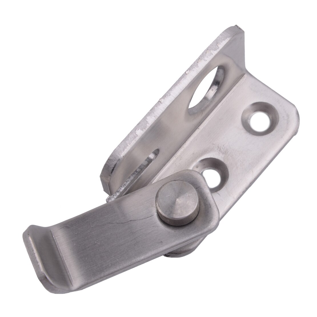 Stainless Steel Cabinet Closet Sliding Safety Door Gate Bolt Latch Guard Catch Lock Left Open/Right Open