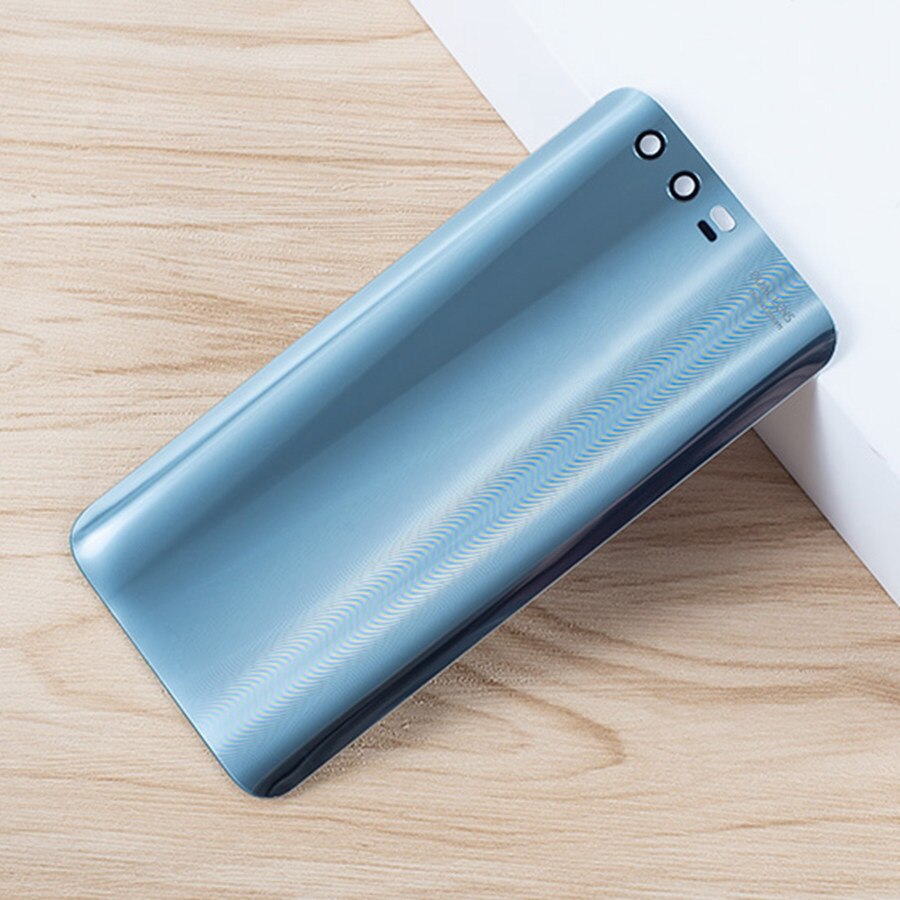 Muokattu ilman logoa huawei honor 9 :lle takalasikansi akun luukun kansi takakotelon paneelin vaihto+tarra