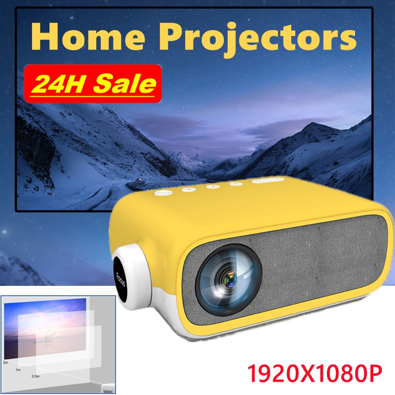 Mini LED Home Projectors High Definition 1080P Draagbare Home Theater Film Live Games Led Micro Support USB/AV/HDMI-compatible