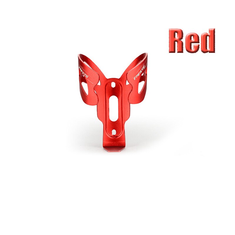 Fiets Fles Houder Mountainbike Frame Racefiets Bekerhouder Ultra Licht Aluminium Bidonhouder Fiets Accessoires: Rood