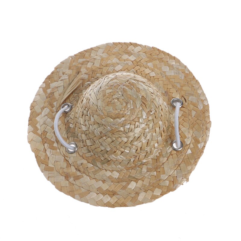 Chapéu havaiano para animais de estimação, sombrero, cão, gato, chapéu, pequeno/grande diâmetro 14cm 16cm