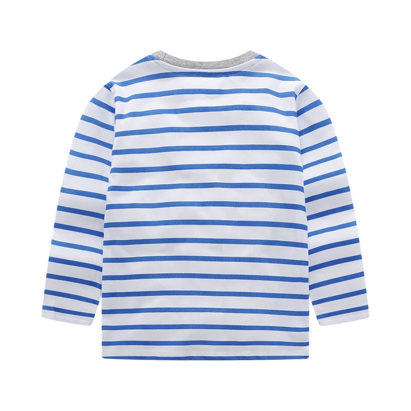 Jumpingbaby boys t-shirt bil t-shirt barn t-shirt traktor hösttröjor barnkläder koszulka koszulki meskie t-shirt enfant