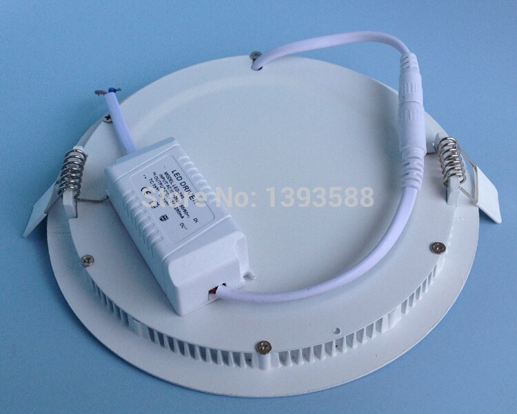 Ultra thin 9W LED ceiling recessed grid downlight / square panel light 150mm, 2pc/lot