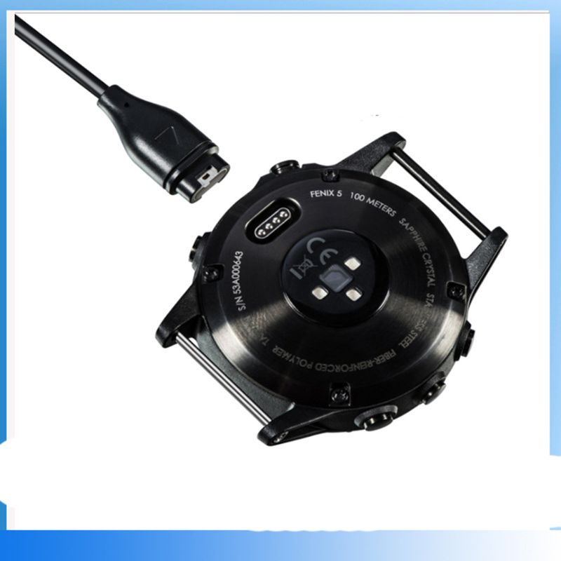 Erstatning usb data sync ladekabel lader for garmin forerunner 245/245m fenix 5 instinct vivoactive 3
