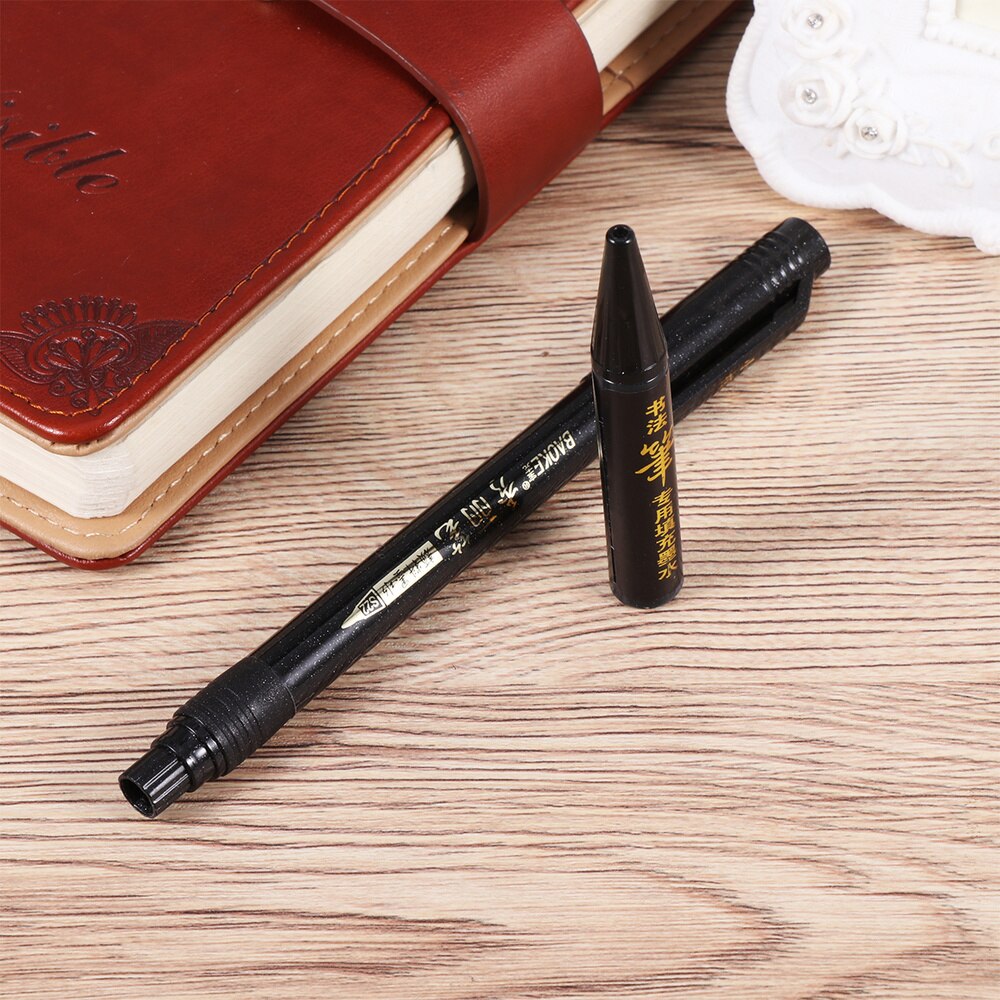 1 Set of Calligraphy Pens Chinese Japanese Kanji Characters Writing Brushes Refillable Pens Marker Pens Ink Pens Writing Signatu