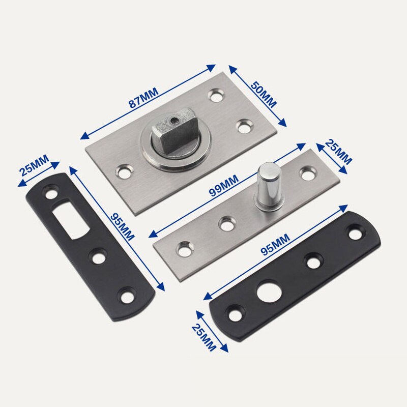 360 Degree Revolving Door Hinge Degrees Positioning Hidden Floor Pivot Hinges For Furniture Hardware Hinges for heavy duty doors
