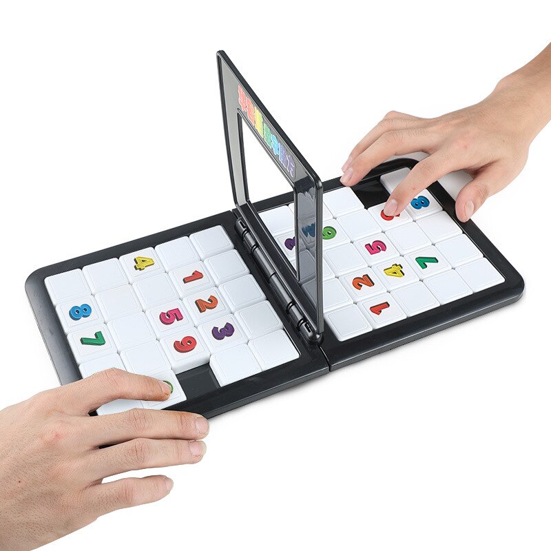 Puzzle Würfel 3D Puzzle Rennen Würfel Gremium Spiel freundlicher Erwachsene Bildung Spielzeug Eltern-Art-Doppel Geschwindigkeit Spiel Magische Würfel