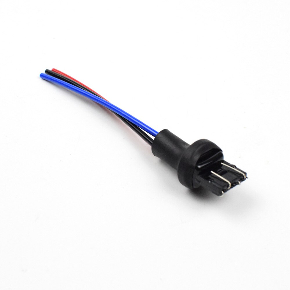 Socket Plug 7443 7444 T20 Wire Connector Switchback Light Bulb Adapter Holder 2Pcs Dyoung