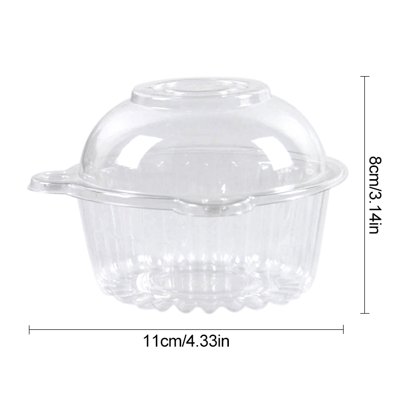 30/50 Stuks Taart Verpakking Cupcake Muffin Container Gebak Dessert Houder voor Bruiloft Verjaardagsfeestje Decor Levert Baby shower