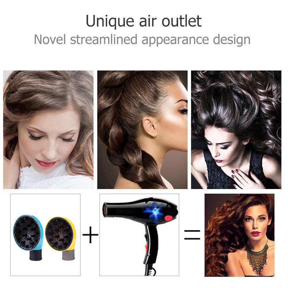 Hair Dryer Diffuser Salon Magic Hair Blower Cap Wind Curl Hair Dryer Cover DIY Hair Styling Tools Salon Accessories
