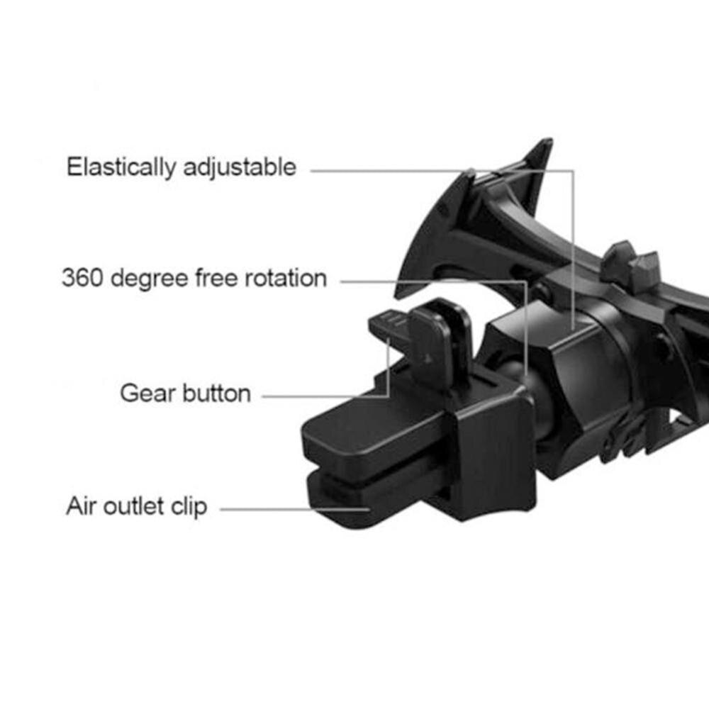 Flagermus vinger biltelefon holder bil luftventil telefon mount flagermus form hænder auto telefon holder bil fri gravitation anti-ridse holder stand