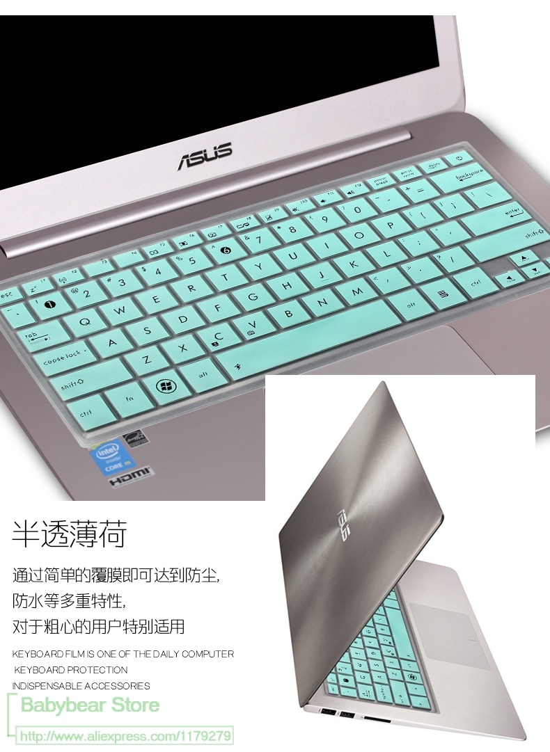 13 cal laptopa klawiatura pokrywa Protector dla Asus ZEN książka U410 U303LB/UB UX303FA/CA U4000 UX305 UX303UB U303UB UX306LG
