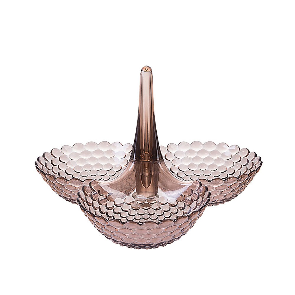 Stacked European Storage Tray Multi-layer Plastic Plate Dried Fruit Snack Platter Bowl Table Snack Candy Trays Rack storage: 01