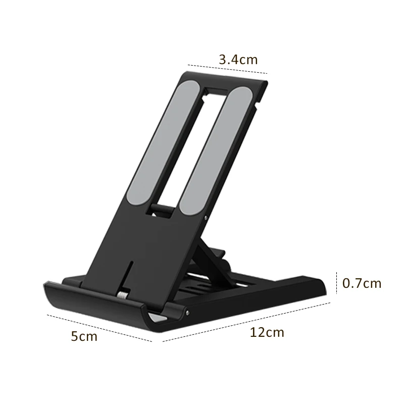 Desktop Telefoon Houder Stand Opvouwbare Draagbare Tablet Stand Bureau Luie Beugel Voor iPhone 13 Pro iPad Mobiele Telefoon Tablet hieronder 12"
