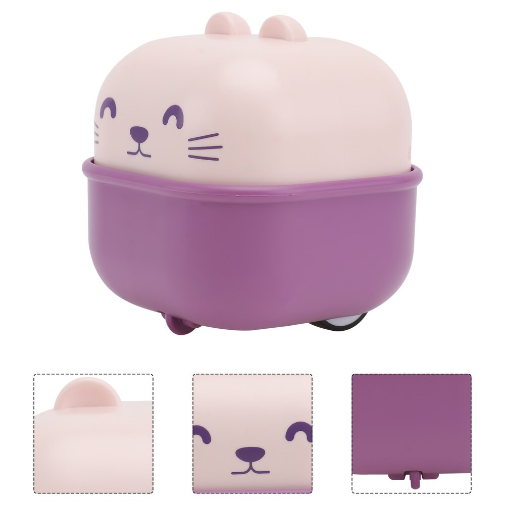 1pc Drücken Angetrieben Kreative ziehen um Pädagogisches Auto für freundlicher Babys: Katze