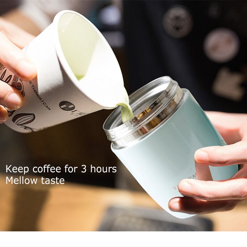 250ML Mini Food Thermos For Kids Portable Lunch Box Portable Stainless Steel Food Soup Containers Vacuum Flasks Thermo Cup