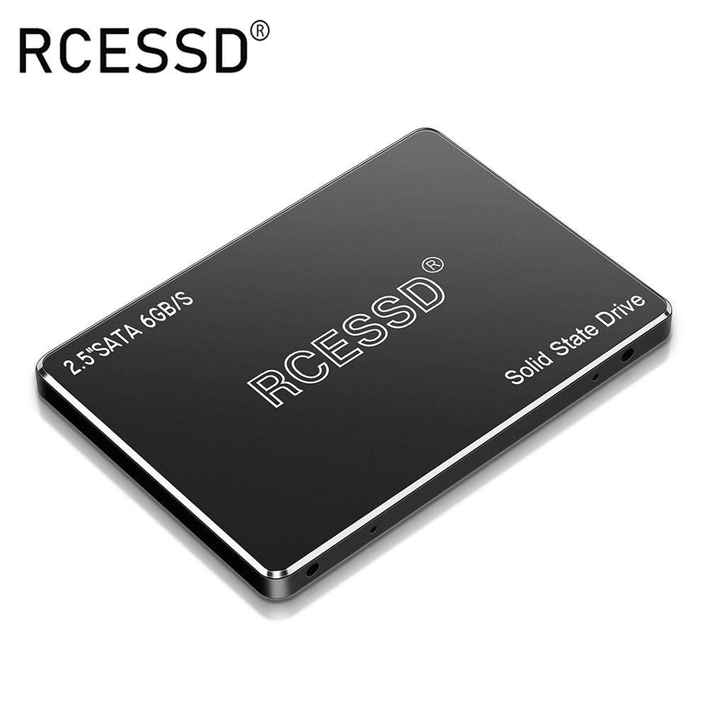 RCESSD Black SSD 128GB 240GB 120GB 256GB 480GB 1TB SATA3 SSD 2.5 Hard Drive Disk Disc 2.5 " Internal Solid State Disks HDD 512GB