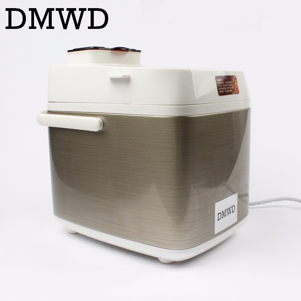 DMWD Automatic Multifunction mini Bread Maker Intelligent User-Friendly Bread baking Machine Breadmaker Cooking Tools 550w EU US