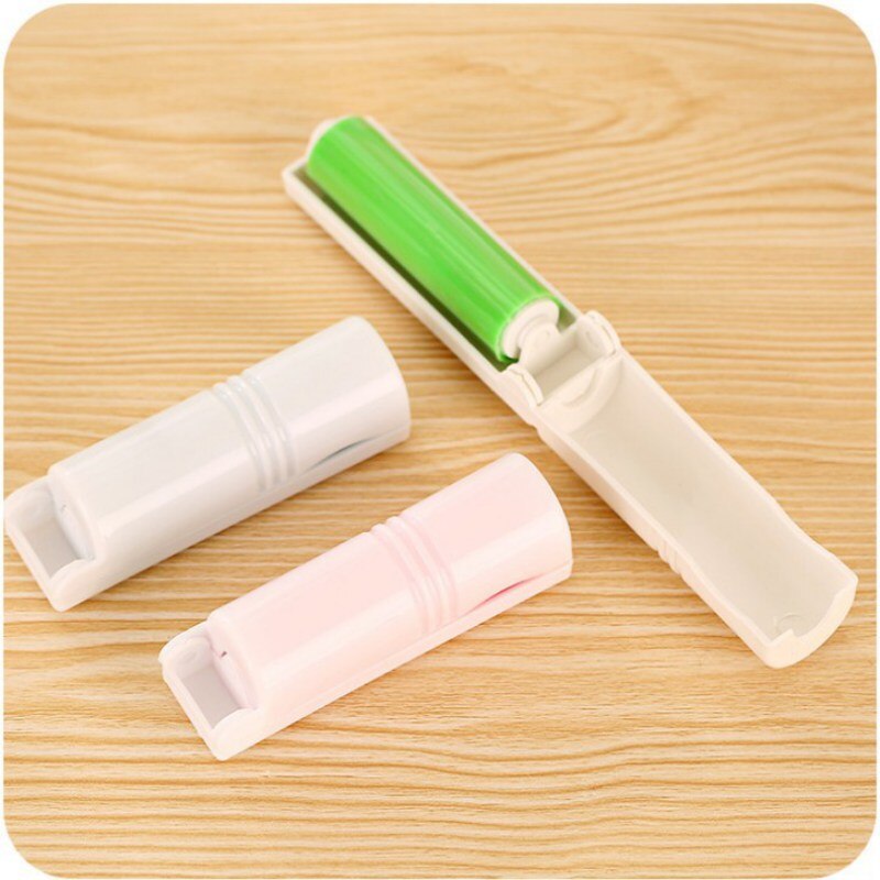 1 Pcs Travel Draagbare Wasbaar Lint Kleverige Roller Haar Dust Remover Kleding Opklapbaar