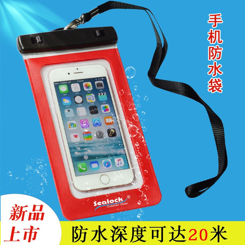 De Telefoon Waterdichte Tas Iphone Drift Duiken Pak Apple SaLadyung Gierst Waterdichte Telefoon Bagging A5234