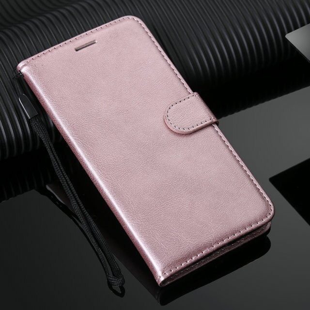 Funda de cuero de lujo para Samsung A10, funda de Samsung Galaxy A10, billetera con tapa, funda protectora 360 para Samsung A10, 10A SM-A105FD: Rosa