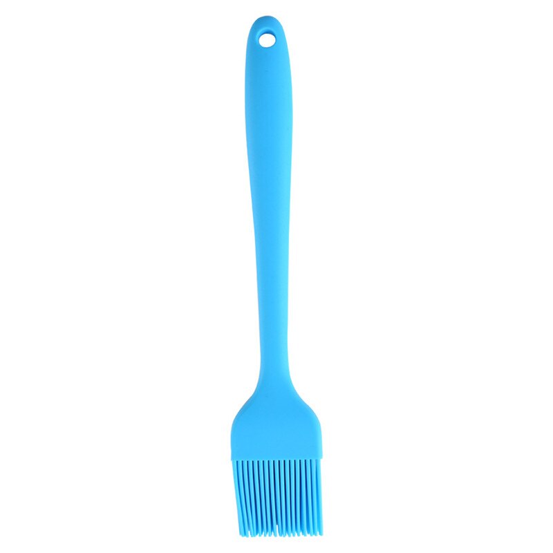 1Pc Silicone forme cuisson pâtisserie brosse bricolage gâteau pain Barbecue huile doux peinture spatule cuisine cuisson outils pour Steak: blue