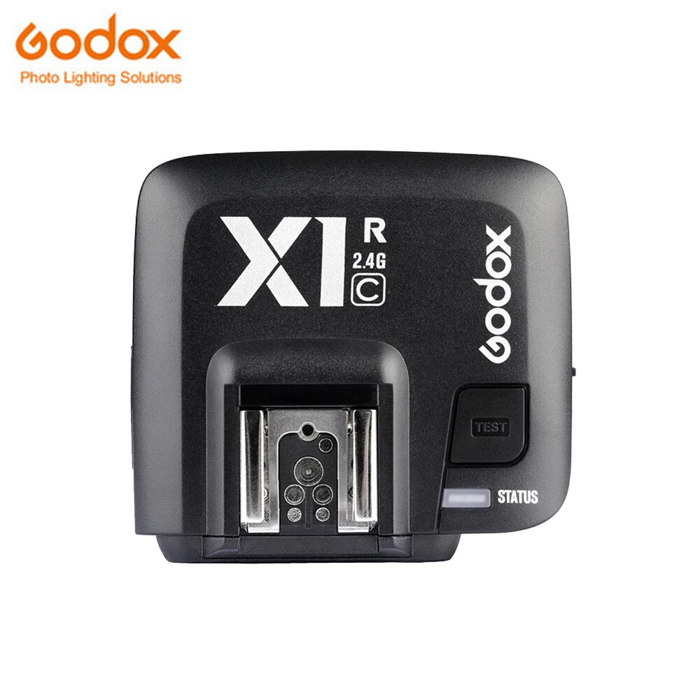 Godox  x1c x1r- c ttl 2.4g flash tigger trådløs modtager til canon 5d mark iii  iv 6d mark  ii 70d 1d 1d x mark  ii 5ds 1d c