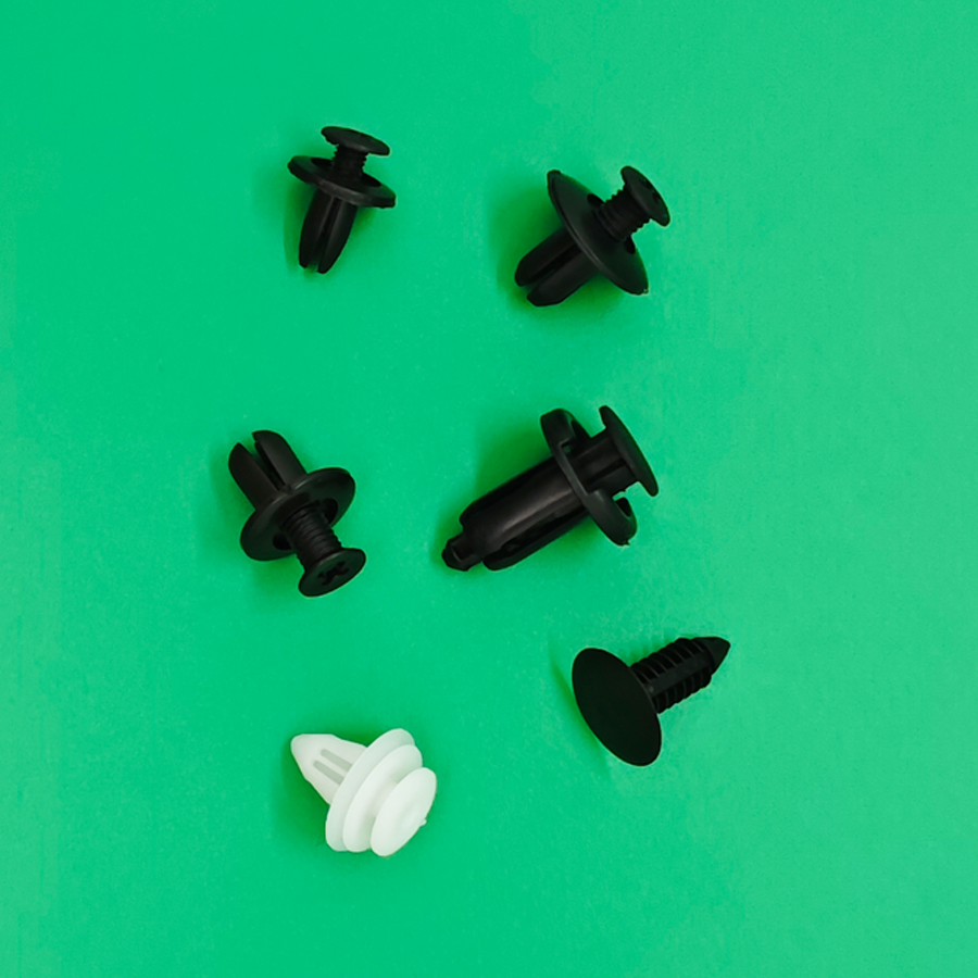 100 stücke Auto halter Clips 6 Größe Kunststoff Befestigungs elemente Kit Auto Trim Panel Clip gemischte Karosserie Stoßstange Niet Set