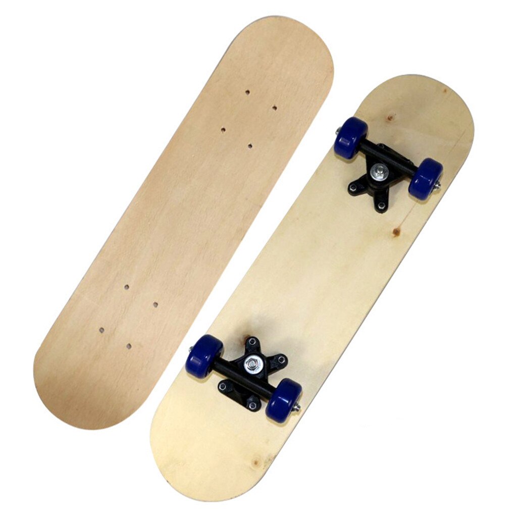 Kinder ahorn doppel-seitige blank board DIY hand-gemalt skateboard graffiti vier-rädern skateboard straße pinsel straße 60cm