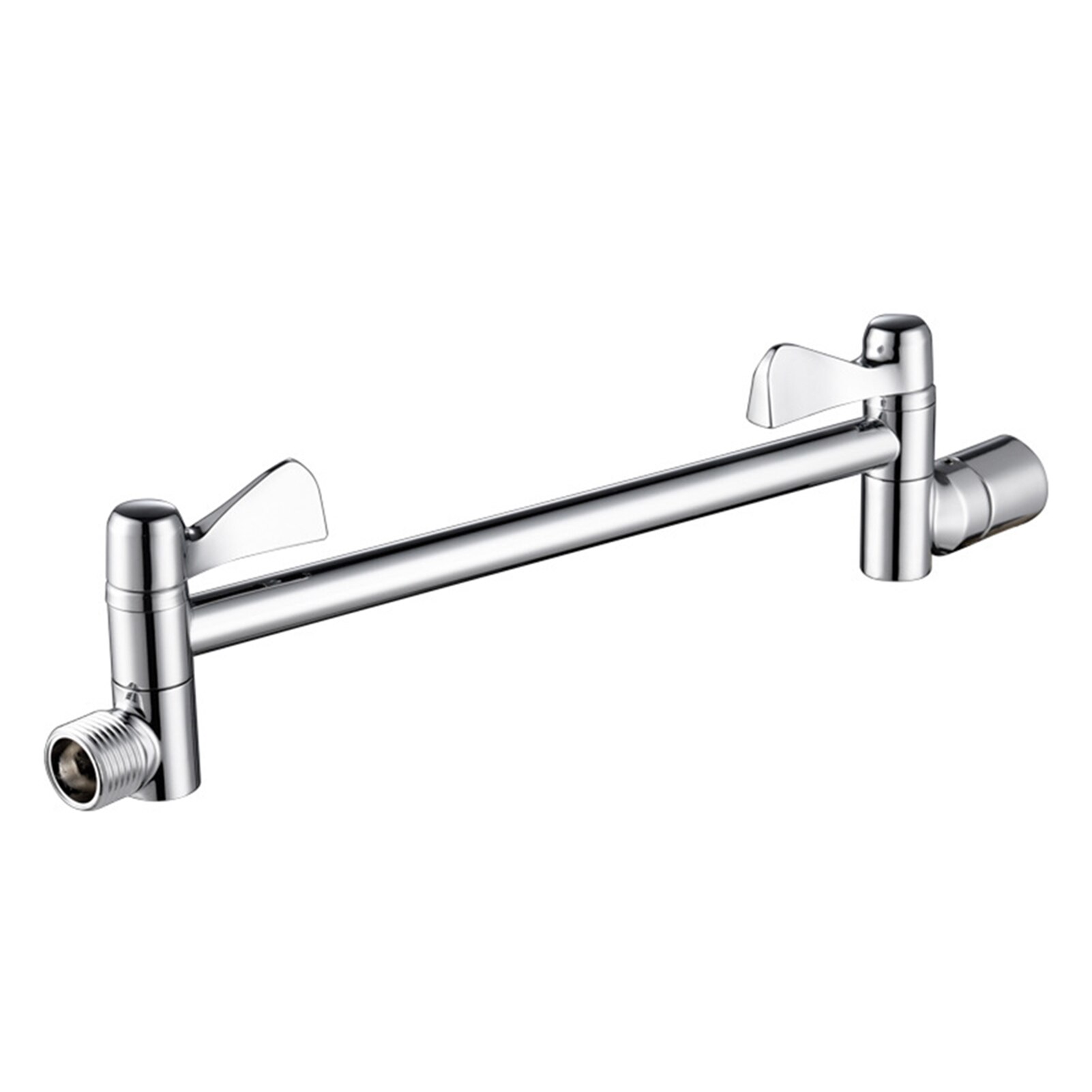 Adjustable Angle Connecting Solid Brass Shower Arm Hotel Durable Replacement Parts Universal Extension Bathroom Home Strong