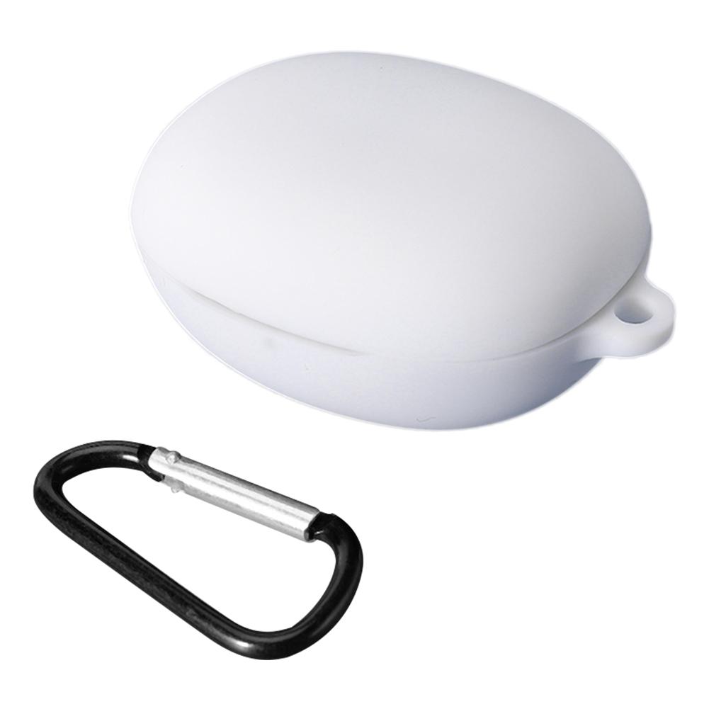Silicone étui de protection couverture douce lavable étui de protection anti-poussière protecteur pour Realme bourgeons Q TWS sans fil écouteurs offre spéciale: White