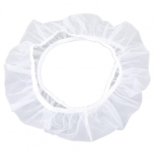 Kooi Cover Machine Wasbare Zware Top Netto Garen Ronde Vierkante Kooien Universele Vogelkooi Cover Voor Thuis: WHITE / L