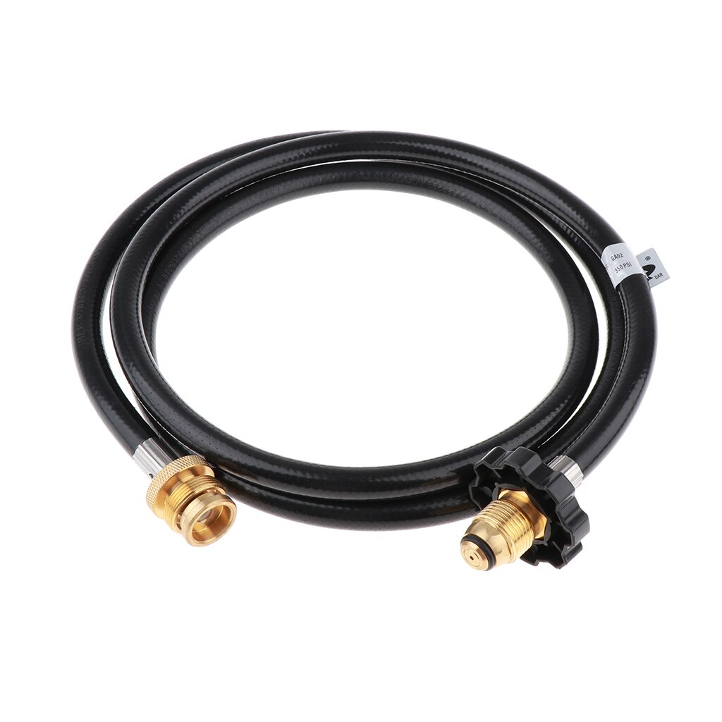 Propane Tank Hose Adapter/Connects 20LB Propane Tank Connector Appliances to a Refillable Bulk Propane Cylinder-6Ft Long