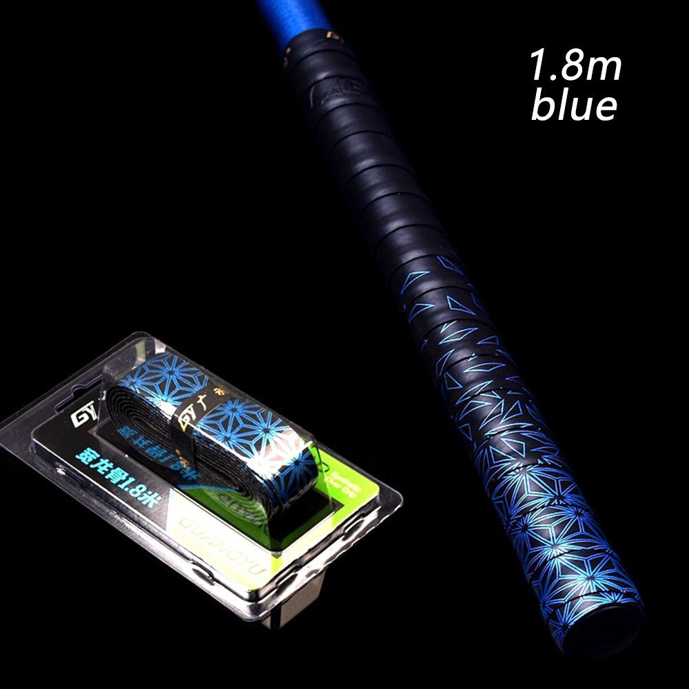 18m antypoślizgowa wędka taśma ochronna robić deskorolki zagęścić sport potnik kil projekt uzwojenia nad rączka rowerowa robić rakiety tenisowej: niebieski