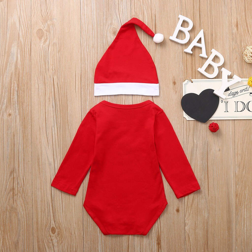 Newborn Baby Christmas Infant Girl Boys Rompers Jumpsuit Clothing Outfits Santa Snowman Xmas Infant Clothing Costume A1