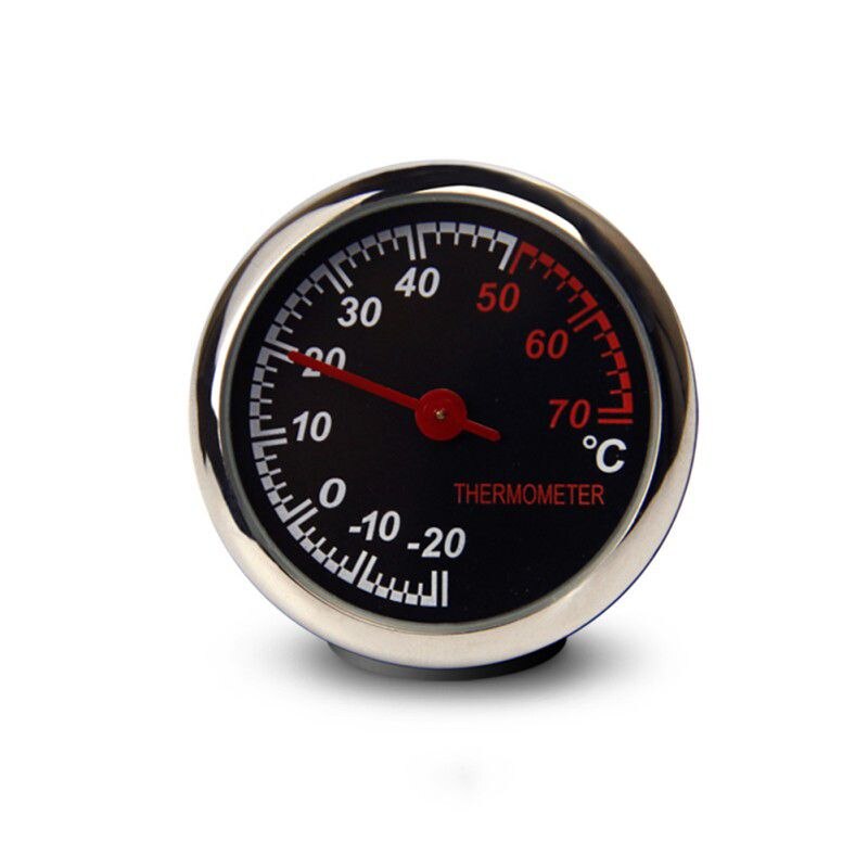 Car Thermometer Car Clock Electronic Watch Hygrometer Quartz Clock High Temperature Resistant1: BC