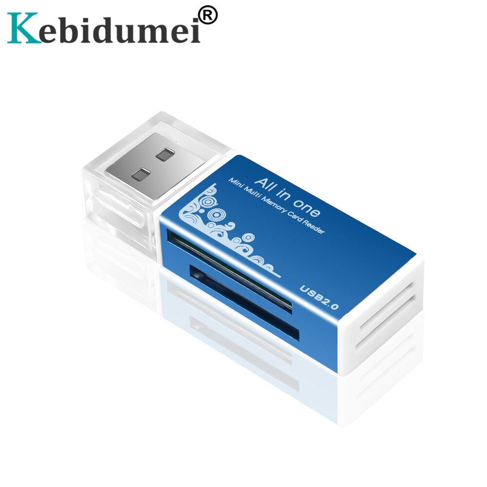 All In 1 MINI USB 2.0 OTG Multi Micro SD/SDXC TF Card Reader Adapter for PC Laptop Computer