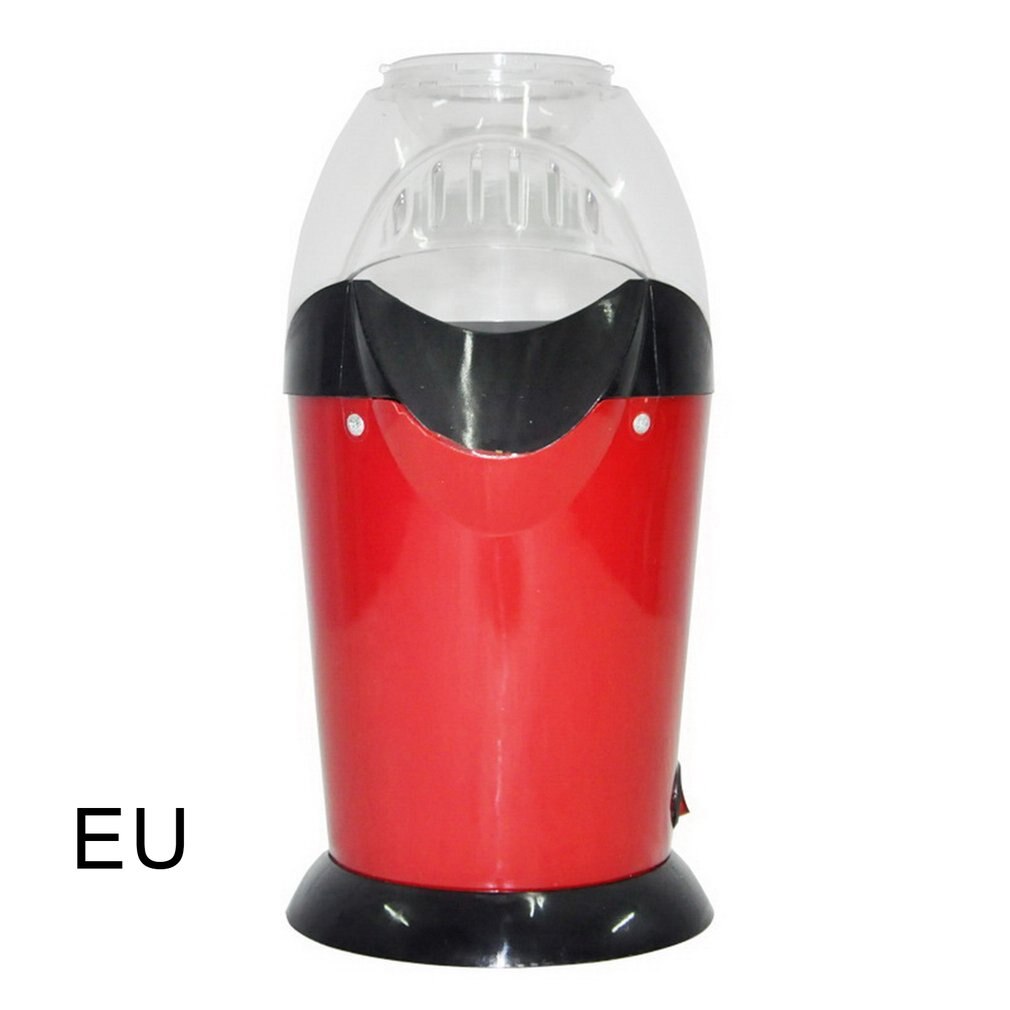 Portable household electric popcorn machine kitchen desktop mini DIY popcorn machine family party children popcorn machine: EU plug 220V
