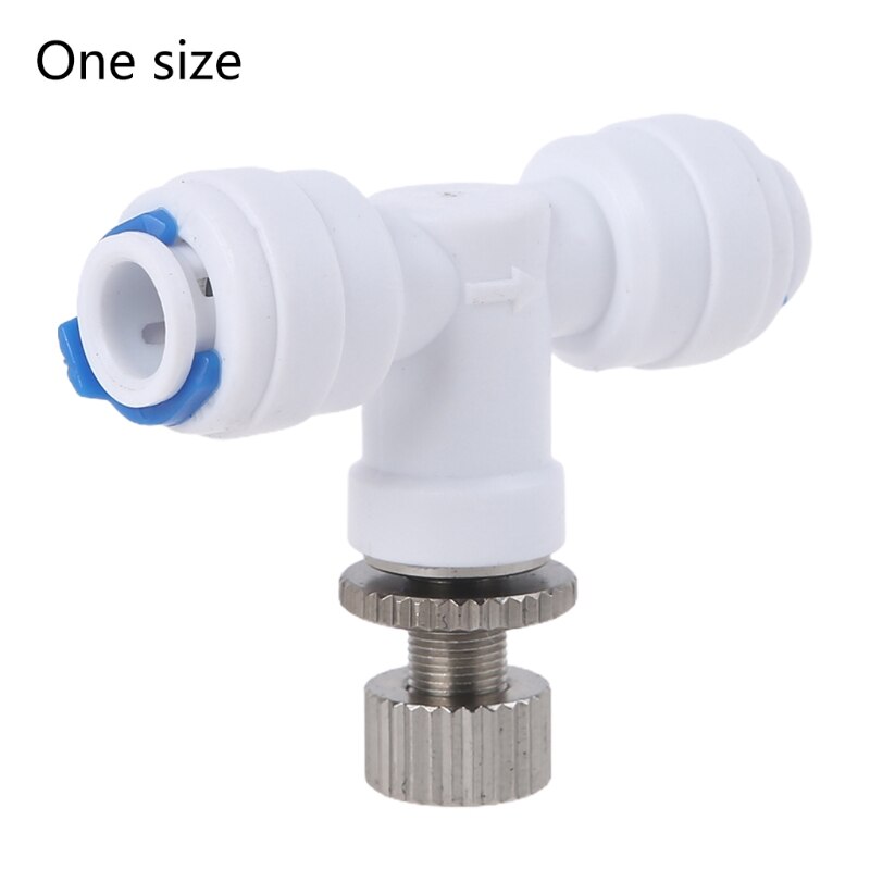 Reverse Osmosis 1/4" Hose RO Water Flow Adjust Valv-eRegulator Waterflow Control