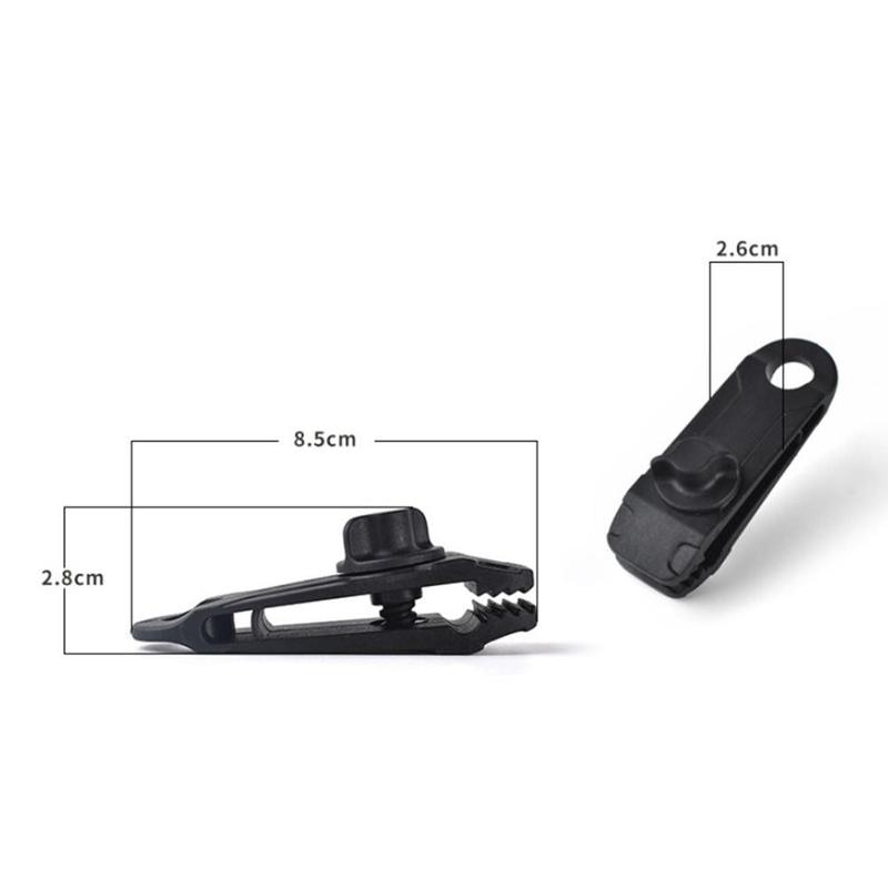 Presenning klips kraftig vindtett markise klemme grip klips hage campingvogn klut 1pc skygge presenninger tilbehør for camping  s5 f 3