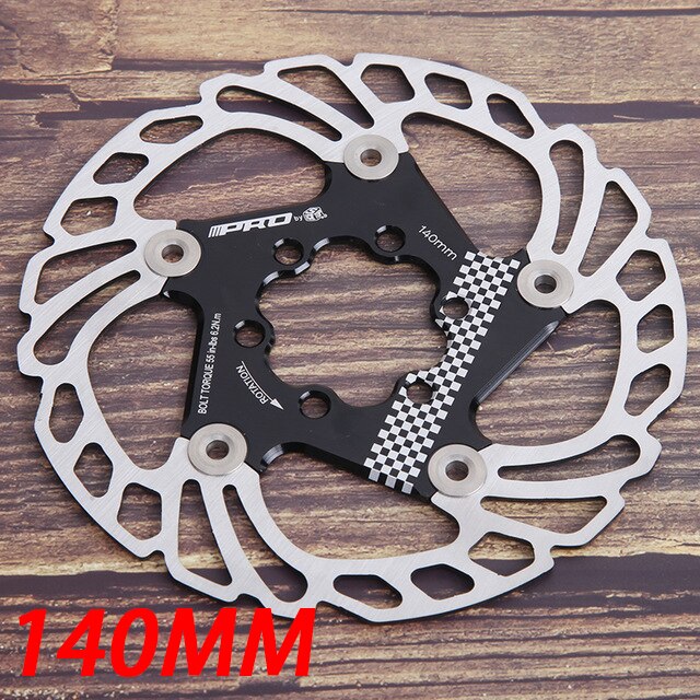 Road Hydraulic disc brakes set Flat Mount Calipers with 140MM discs rotor Bicycle Bilateral Mechanical Cable road brake Clamps: black 140mm