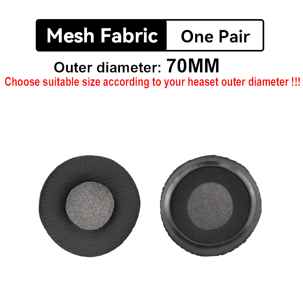 Universal Earpads 90mm Universal 100mm 85mm For Headphone Mesh Earpads 100mm Audio Technica 70mm Earpads: MULTICOLOR