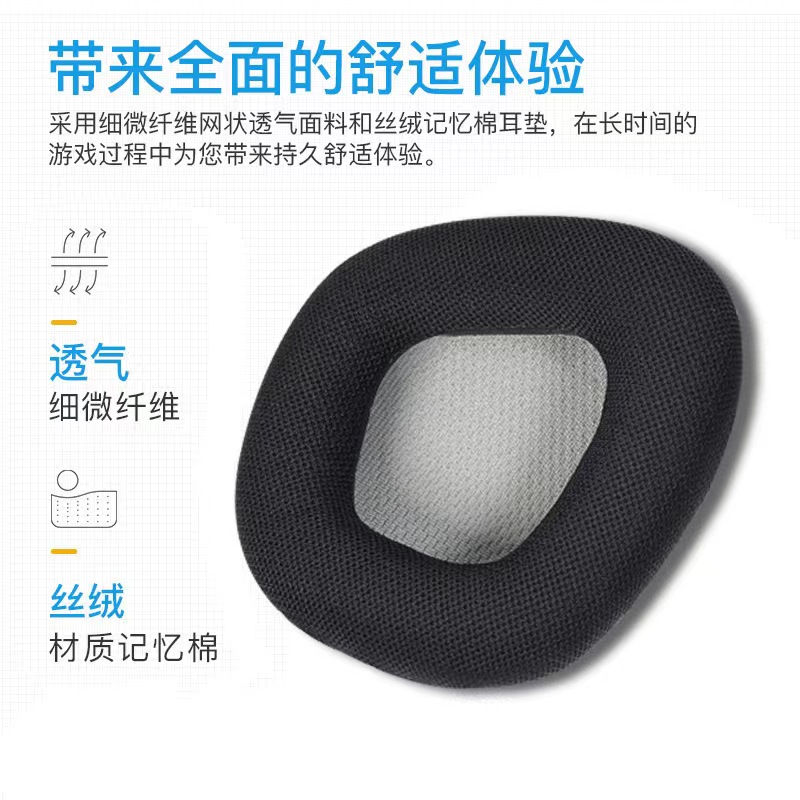 Original Corsair Void PRO ELITE RGB Headphone Earpads Replacement Ear Cushion Cover for Wireless Gaming Headset Earmuff Ear Pads