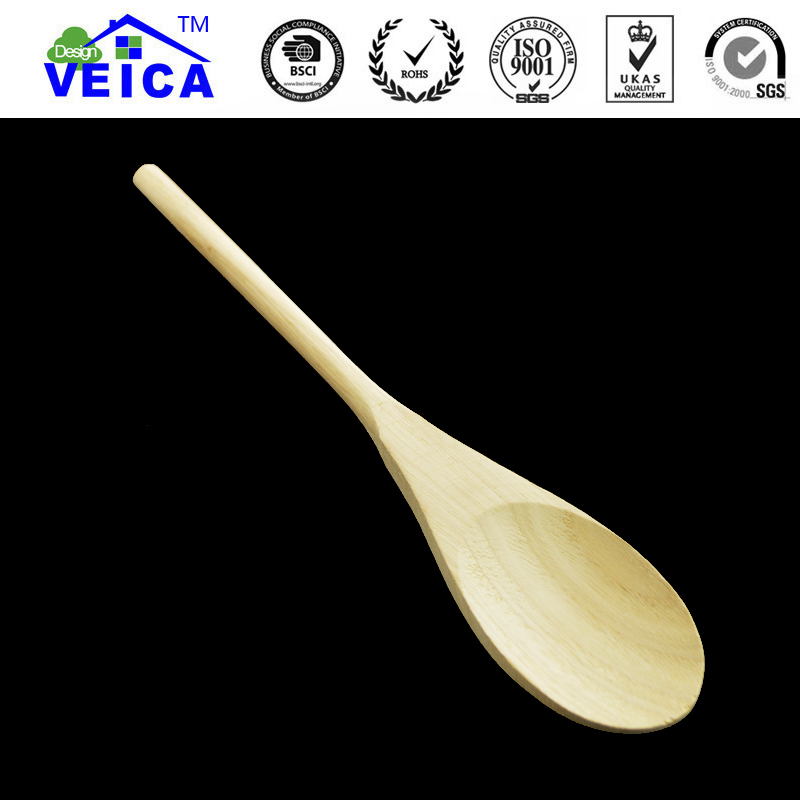 3 Stks/partij Natuurlijke Houten Spatel Salade Spatels Non-stick Pan Scoop Keuken Accessoires Koken Gereedschap
