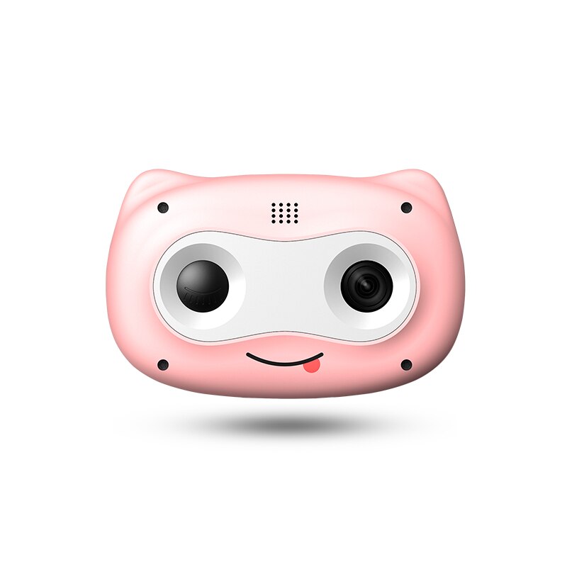 Caméra vidéo numérique HD, chat mignon pour enfants, multi-langues, 2 pouces, 5MP, pour enfants