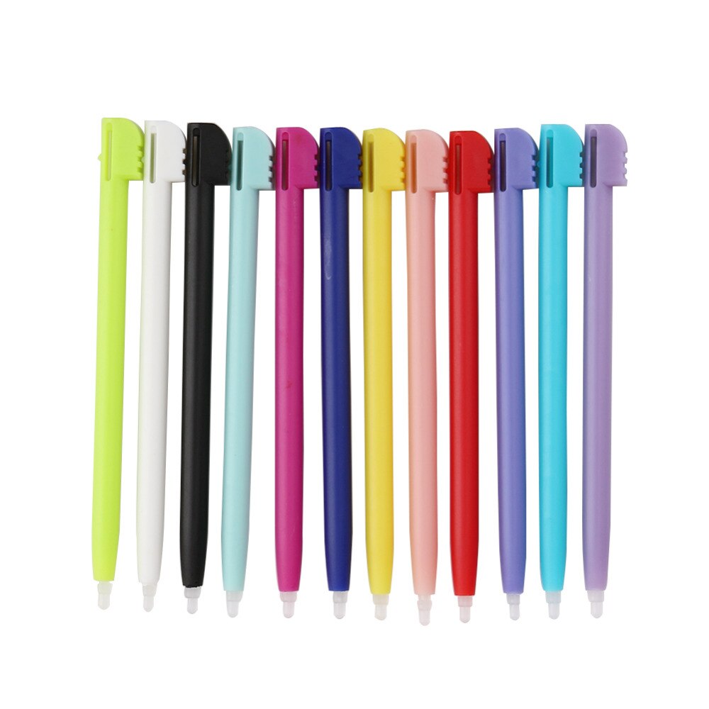 12 Kleuren Plastic Touchscreen Stylus Pen voor Nintend NDSL voor 3DS XL voor NDS Game Accessoires