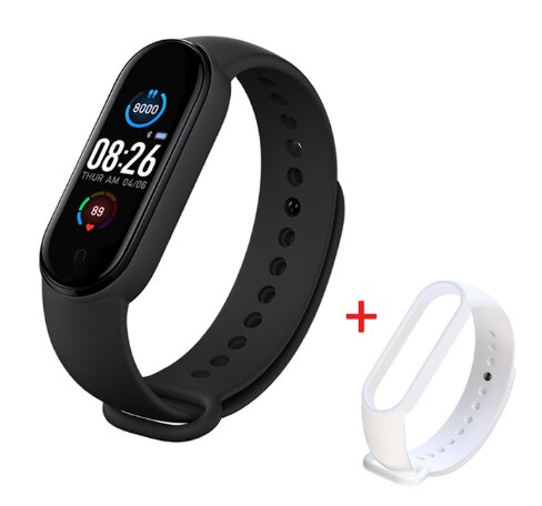 Electronic Bracelet Fitness Tracker Smart Watches For Women Men Sport Smart Bracelet Heart Rate Blood Pressure Monitor Health: Set meal F