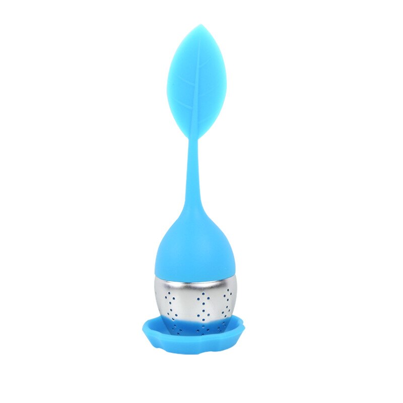Aardbeienthee-infuser, roestvrijstalen theebol, theezeefje voor het zetten van thee, kruidenfilter, keukengereedschap