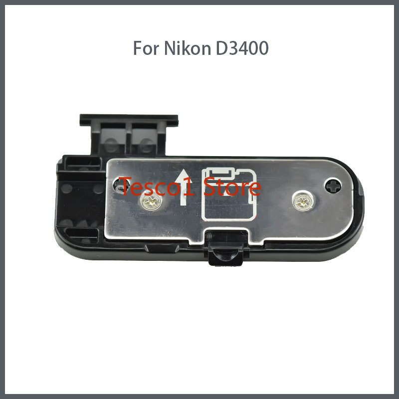 Cubierta de batería para Nikon D3400, tapa, tapa, pieza de reparación