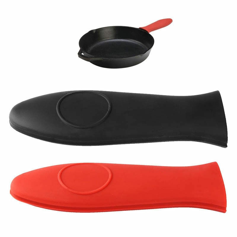 Soporte de silicona con mango , funda de olla, Ashh, agarre para cocina, retención de sartenes